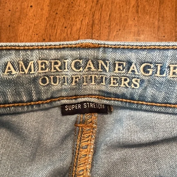 AMERICAN EAGLE Stretch Denim Jegging - size womens 2 regular - Picture 15 of 16